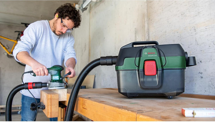 Bosch Akku Nass- und Trockensauger AdvancedVac 18V-8 (ohne Akku, 18 Volt System, mit Zubehörset, im