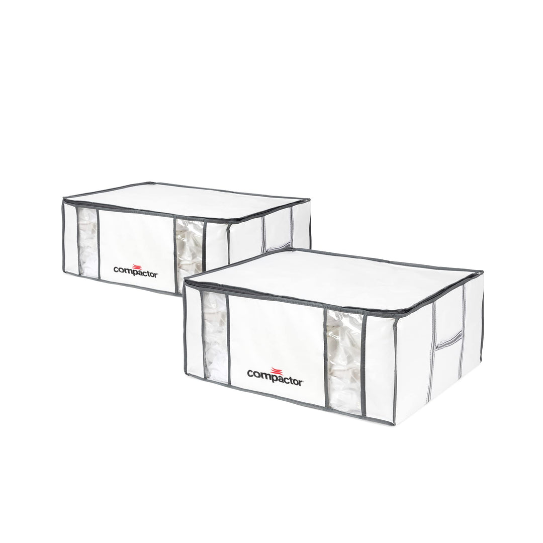 Compactor RAN8121 halbstarre Vakuum-Aufbewahrungsbeutel, 2er-Pack, Grösse XXL (210 l), Life-Serie We