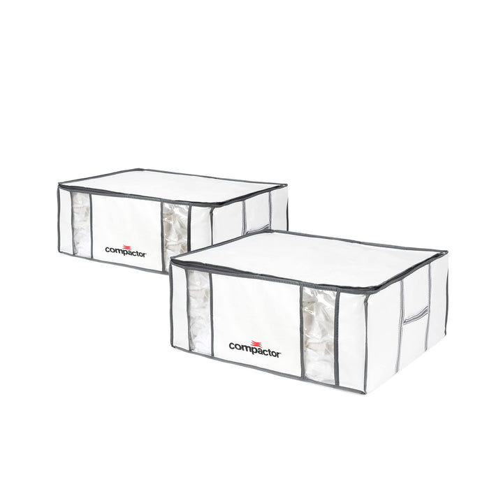 Compactor RAN8121 halbstarre Vakuum-Aufbewahrungsbeutel, 2er-Pack, Grösse XXL (210 l), Life-Serie We
