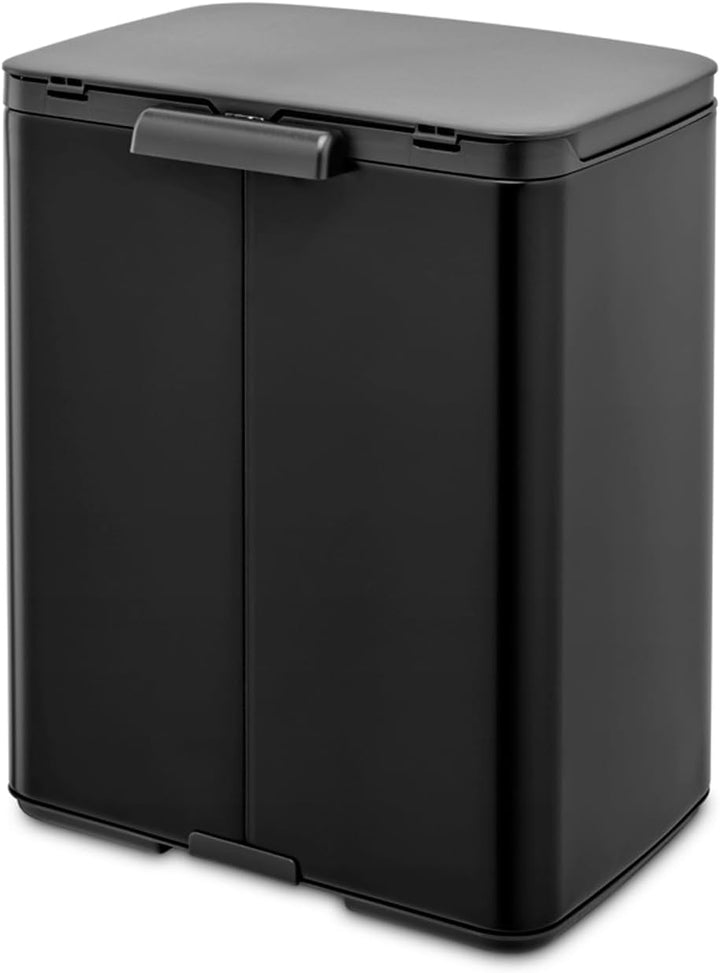 Brabantia - Bo Abfalleimer 12L - Abfalleimer, stilvoll & praktisch - Leicht öffnender, sanft schlies