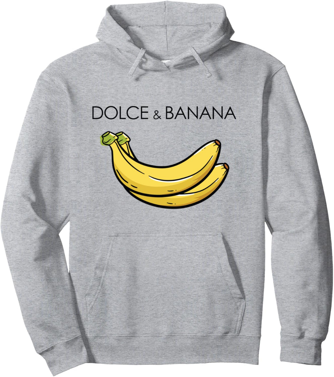 Dolce And Banana T Shirt, Funny Cute Graphic Design Banane Pullover Hoodie