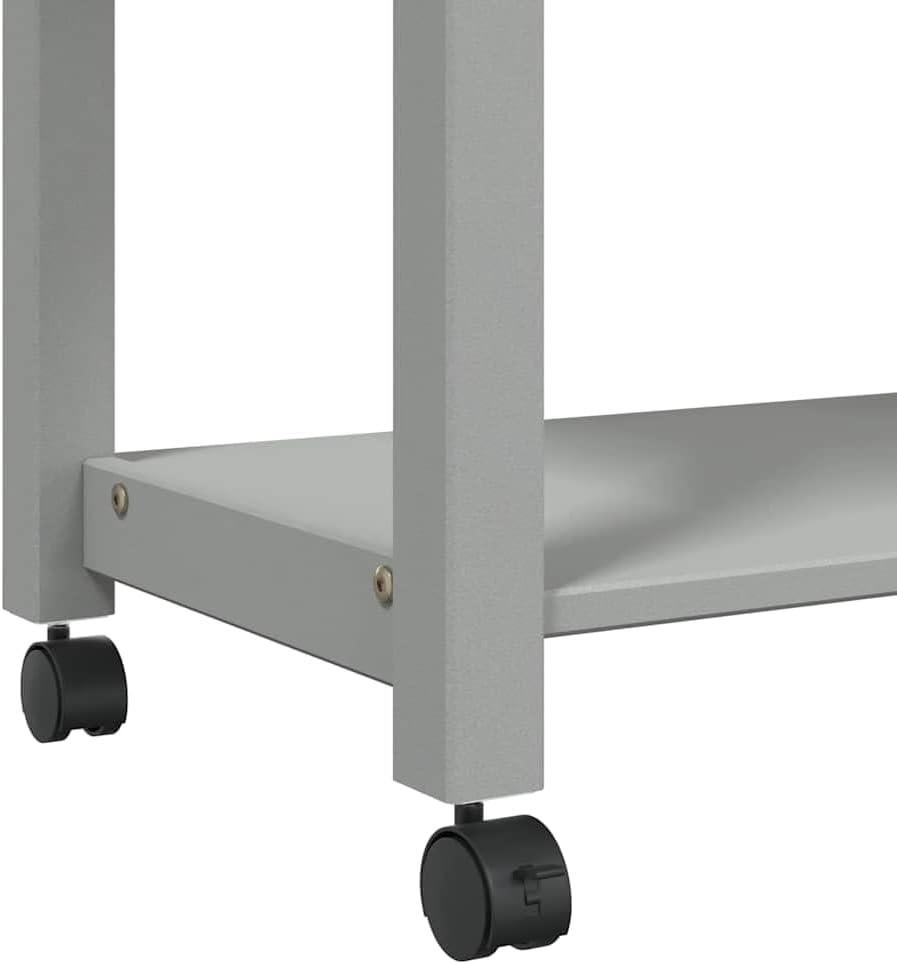 vidaXL Küchenwagen, Servierwagen mit viel Stauraum, Beistellwagen für Küche Wohnzimmer Badezimmer, T