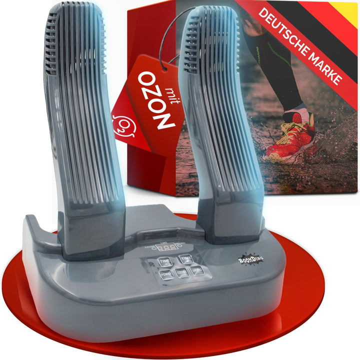 Schuhtrockner elektrisch - Antibakteriell mit [AKTIVSAUERSTOFF] zur Desinfektion Schuhwärmer Stiefel