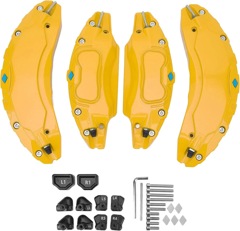 Bremssattelabdeckung für Model 3 18 Zoll 19 Zoll Radnabe 2017-2023 Roter Bremssattelschutz Verbesser