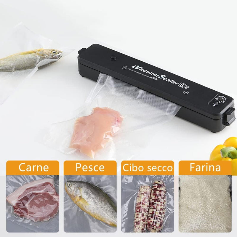 Vakuumiergerät für Lebensmittel, 2 in 1 Professionelle Vakuumiermaschine, tragbare Vakuumiermaschine