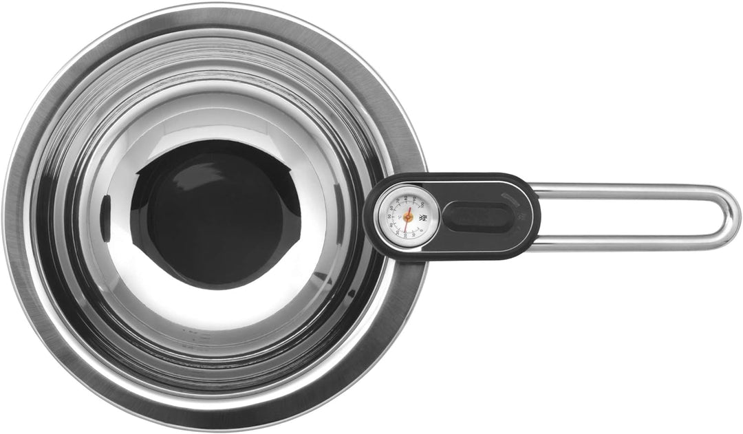 WMF Simmertopf mit Temperaturanzeige 1,5l, Milchtopf Induktion, Wasserbadkocher herausnehmbaren Eins