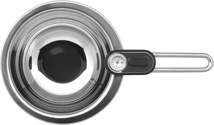WMF Simmertopf mit Temperaturanzeige 1,5l, Milchtopf Induktion, Wasserbadkocher herausnehmbaren Eins