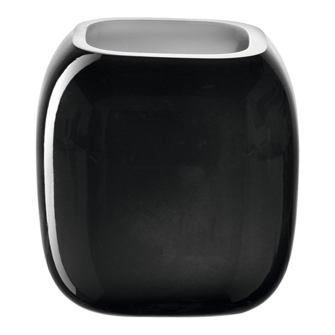 LEONARDO HOME Vase MILANO 9,3 cm grau 041649, Glas Grau 9 cm, Grau 9 cm