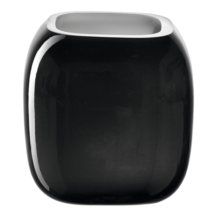 LEONARDO HOME Vase MILANO 9,3 cm grau 041649, Glas Grau 9 cm, Grau 9 cm