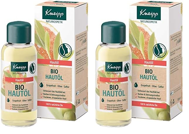 Kneipp Bio Hautöl, 2er Pack, 100ml 100 ml (2er Pack), 100 ml (2er Pack)