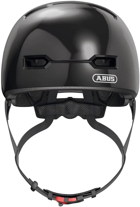 ABUS Kinderhelm Skurb Kid - robuster Fahrradhelm im Skater-Look mit Platz für einen Zopf und vielfäl