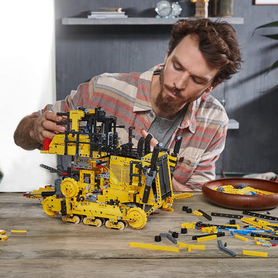 LEGO 42131 Technic Appgesteuerter Cat D11 Bulldozer, grosses Set, Modellbausatz für Erwachsene, fern