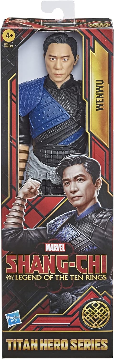 Shang Chi , Hasbro F0951 Marvel Titan Hero Serie Legende der Zehn Ringe Actionfigur 30 cm Spielzeug