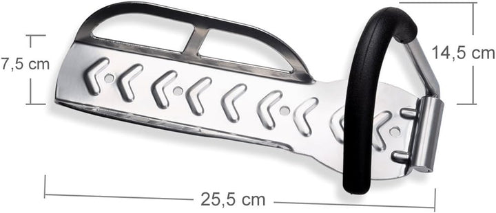 Schramm® 4 Stück Fahrradhalter Wandhalterung Silber Fahrradhalterung für 4 Fahrräder Wandhalterungen