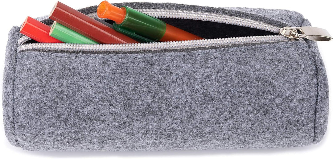 Filzeinkaufstasche Grau & Grün (15L) Damen Shopper Greta Tragetasche Filztasche Shopper Handtasche g