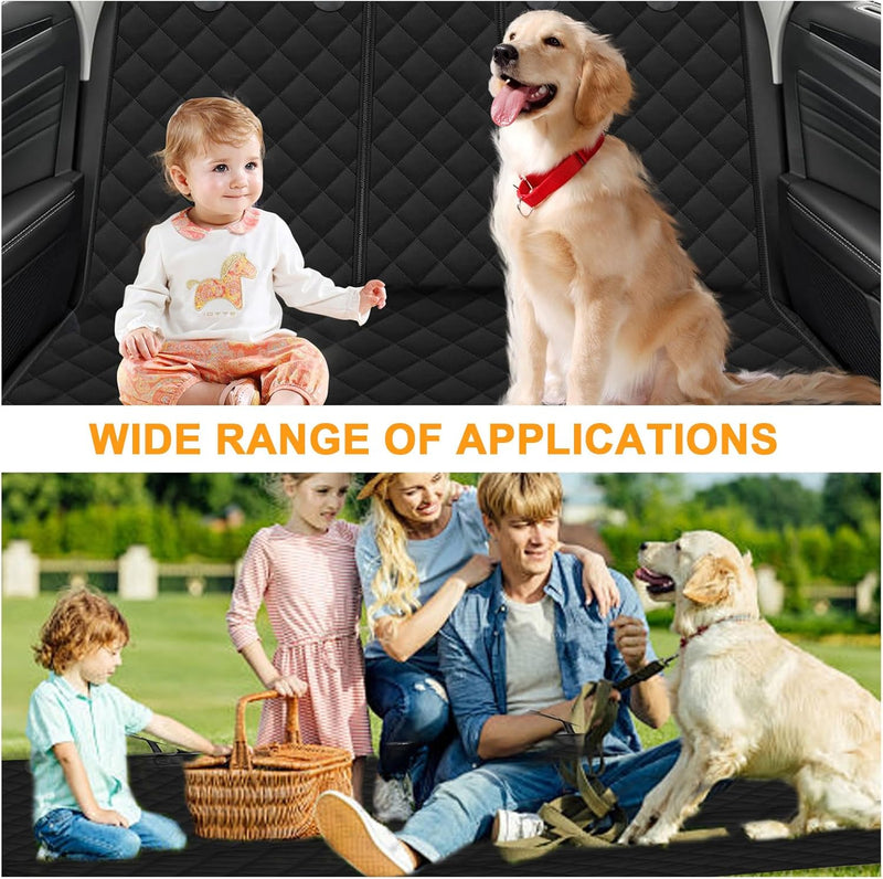 Hundedecke Auto Rückbank, Autoschondecke Hund Rücksitz Schutzdecke Auto Hund Rückbank Hundedecke Rüc