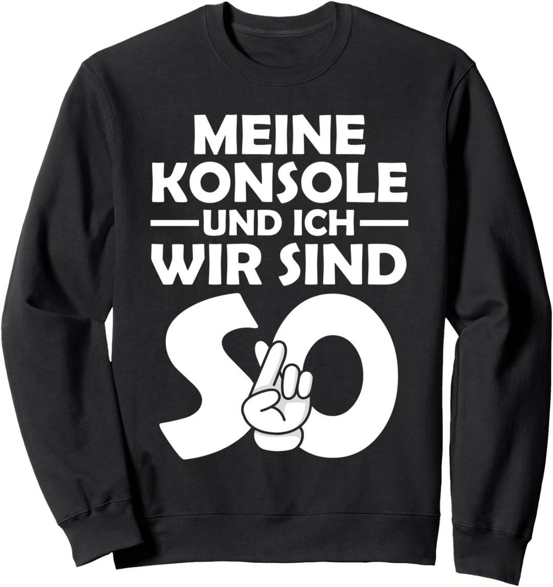 Gamer Zocker Esports Konsole Videospiel Sweatshirt