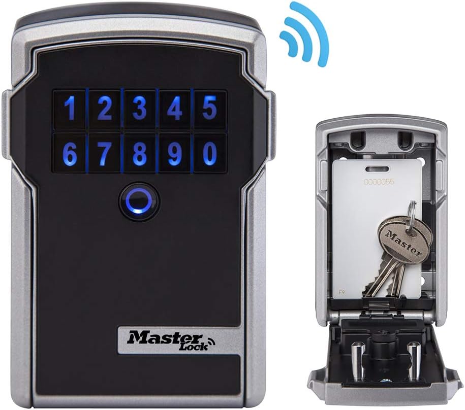 Master Lock Smart Connected Schlüsseltresor & ABUS KeyGarage 787 - Schlüsselbox zur Wandmontage - fü