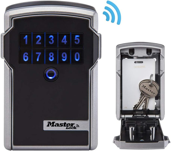 Master Lock Smart Connected Schlüsseltresor & ABUS KeyGarage 787 - Schlüsselbox zur Wandmontage - fü