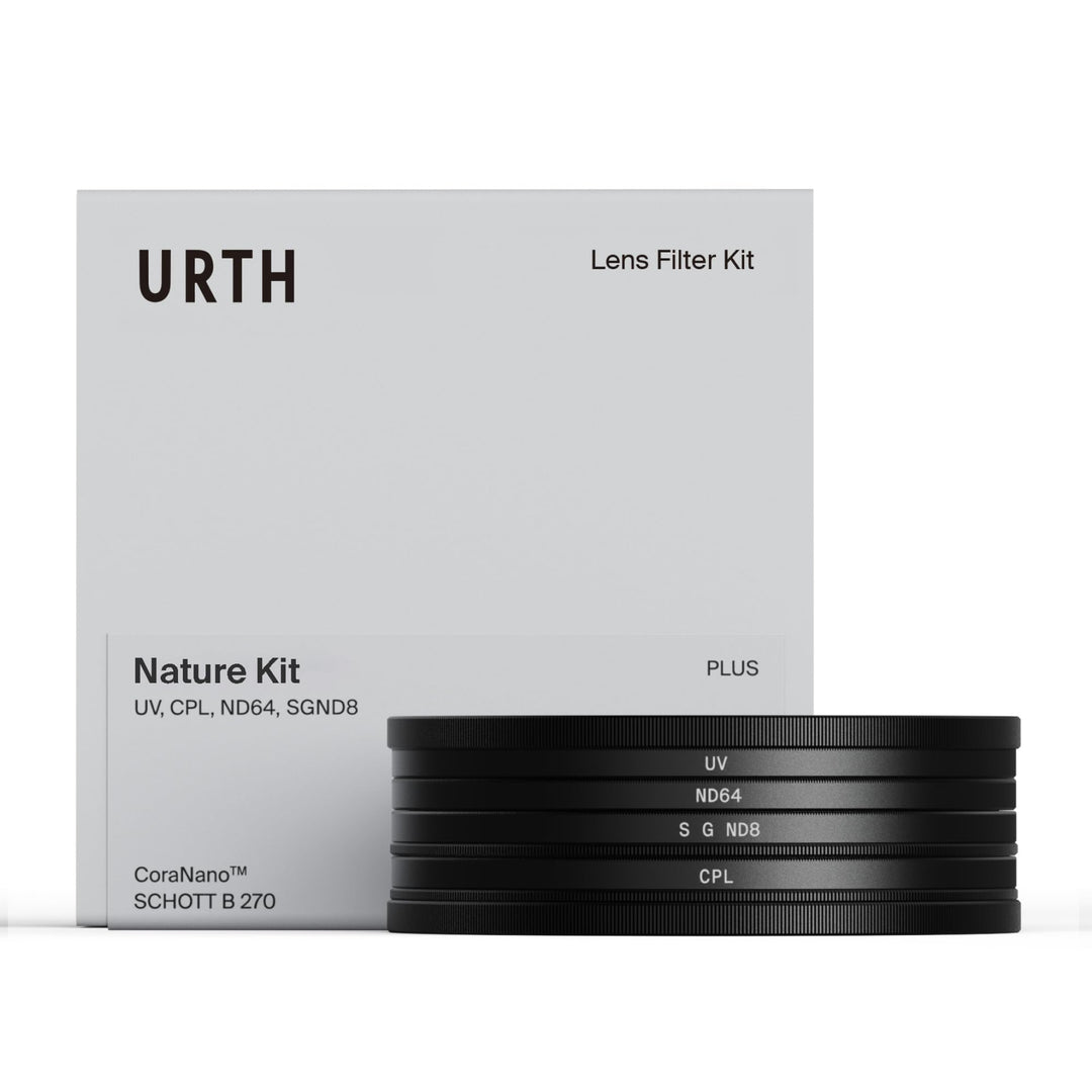 Urth 43 mm UV, Polfilter (CPL), ND64, Soft GND8 Filter Kit (Plus+) 43mm, 43mm