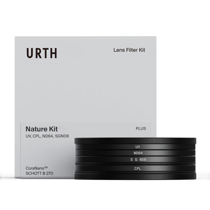 Urth 43 mm UV, Polfilter (CPL), ND64, Soft GND8 Filter Kit (Plus+) 43mm, 43mm