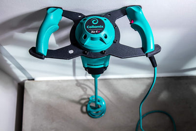 Collomix-Handrührwerk Xo4R HF+WK140 HF, 1500W, 6,2kg, Hexafix Anschluss, Rührer