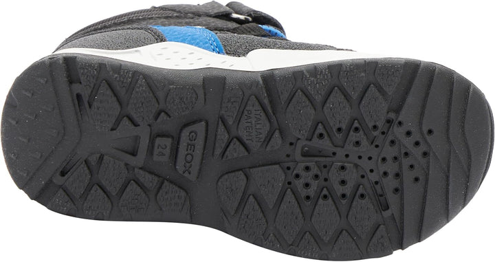 Geox Jungen J Sentiero Boy B ABX Stiefeletten 32 EU Lt Grey Royal, 32 EU Lt Grey Royal