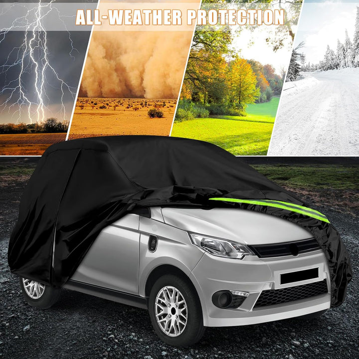 Vollgarage Autoabdeckung Ersatz für Aixam City/Coupe/MINAUTO/Crossover/Crossline 2007-2025, Auto Abd