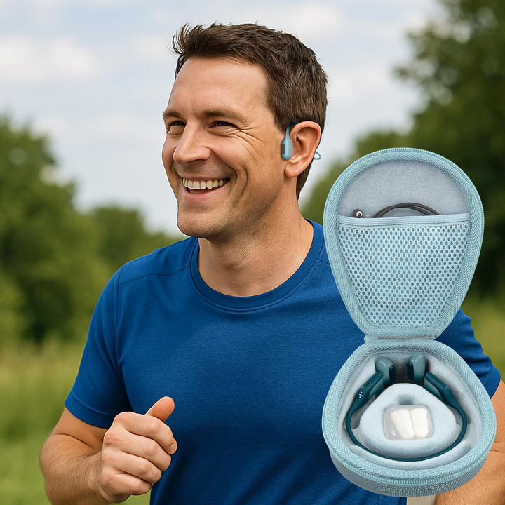 co2CREA für SHOKZ OpenRun Knochenschall Kopfhörer,Schutzhülle Tasche für OpenRun mini/Pro 2 mini/Ope