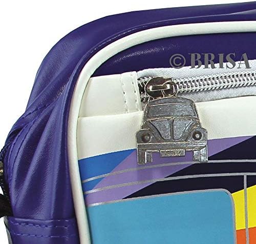 BRISA VW Collection - Stylishe &amp; coole Volkswagen Retro/Vintage Schulter-Umhänge-Reise-Tasche VW Käf