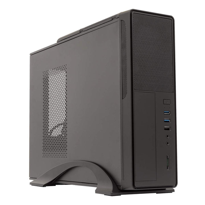 UNYKAch Slim mATX UK 2010 + PSU 300 W Tower 300 W Black Computer Case – Computer Cases (Tower, PC, S