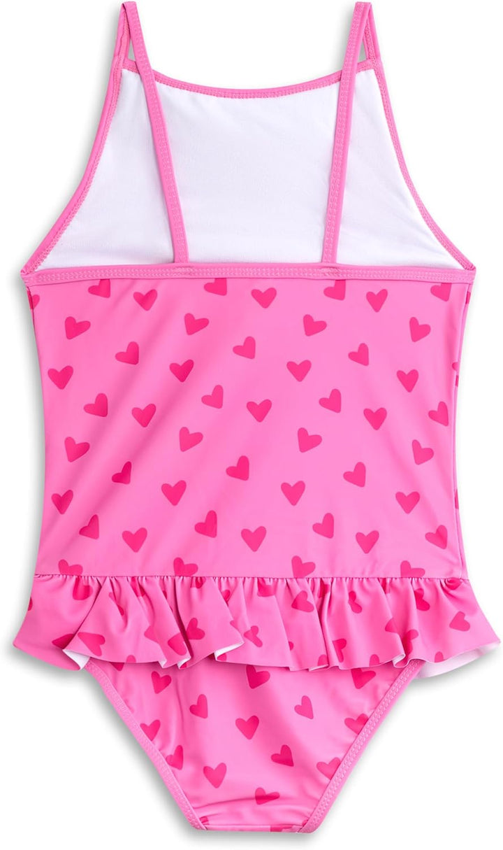 Peppa Pig Girls Badeanzug &amp; Kapuzenhandtuch Poncho Set 2-3 Jahre Rosa, 2-3 Jahre Rosa