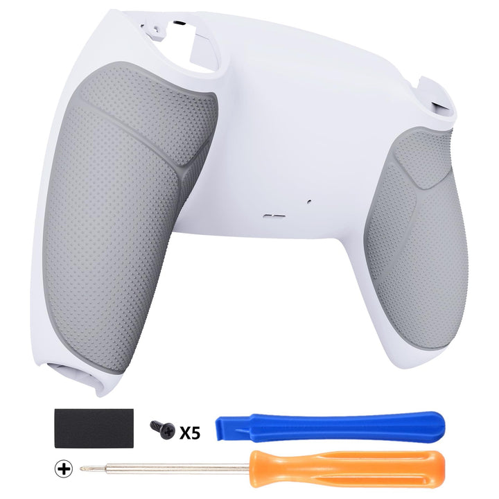 eXtremeRate Rückseite Abdeckung Case kompatibel mit ps5 Controller, Ersatzteile Custom Backplate Gum