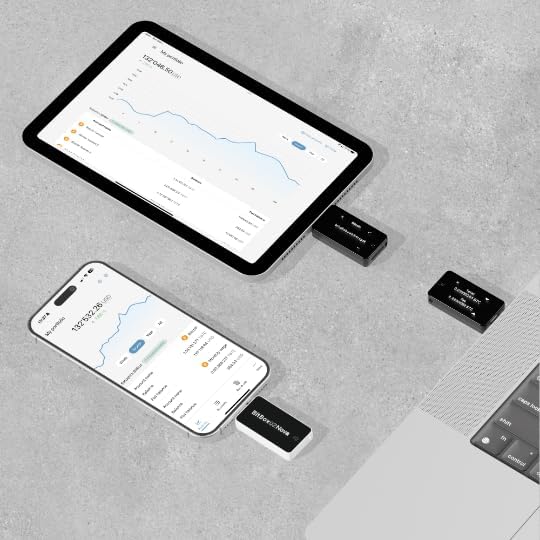 BitBox02 Nova - Hardware Wallet für Kryptowährungen: Bitcoin, Ethereum Plus 1500 Token - iPhone Unte