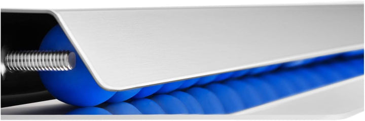 Royal Catering Bonleiste Bonhalter Bonschiene Schiene RCBR-80 (Länge 80 cm, Wandmontage, Edelstahl)