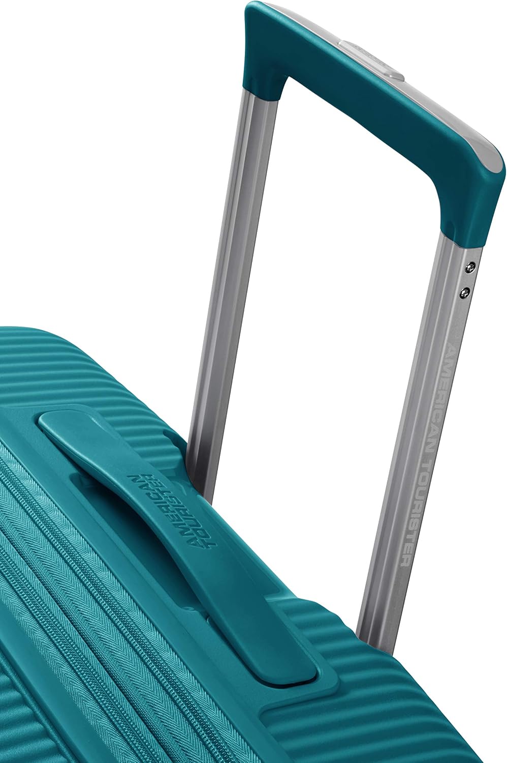 American Tourister Soundbox - Spinner S Erweiterbar Handgepäck, 55 cm, 41 L, Grün (Jade Green) Grün