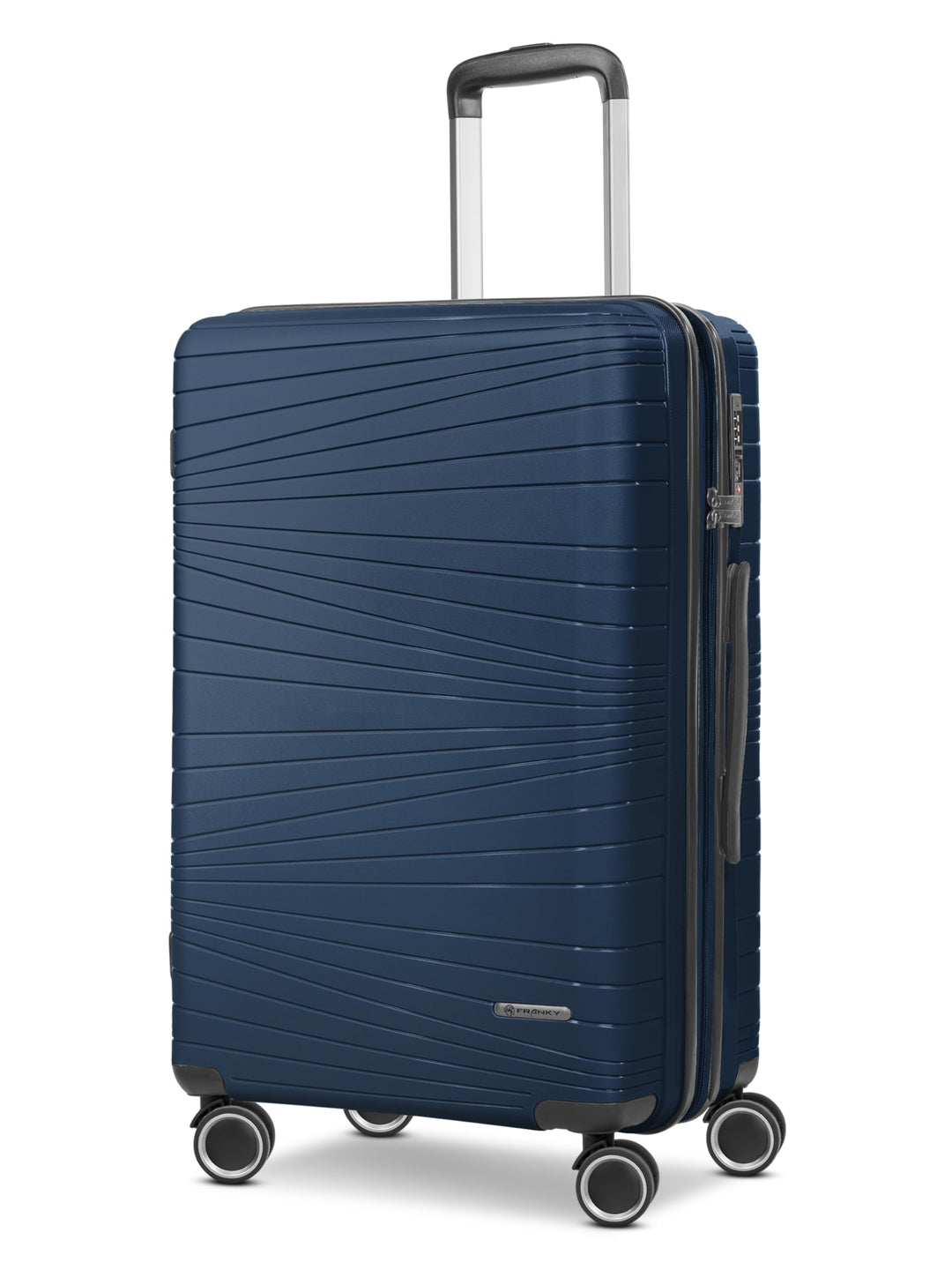 Franky Dallas 3.0 Hartschalen-Koffer gross | Reisekoffer - Trolley ausgestattet mit 4 Rollen, einem