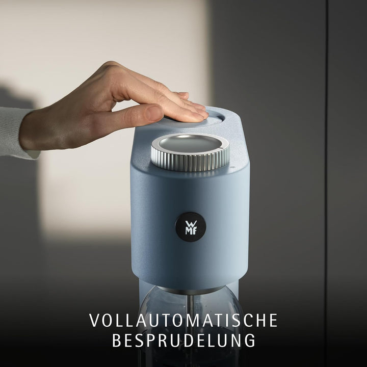 WMF Element One Wassersprudler – vollautomatische Edelstahl Sprudelmaschine mit 3 Einstellungsstufen