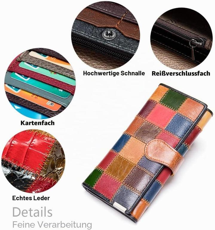 Eysee Brieftaschen, Leder-Kupplungen, Geldbörsen, Damen-Handy-Paket (Mode 4-C), Mode 4-c