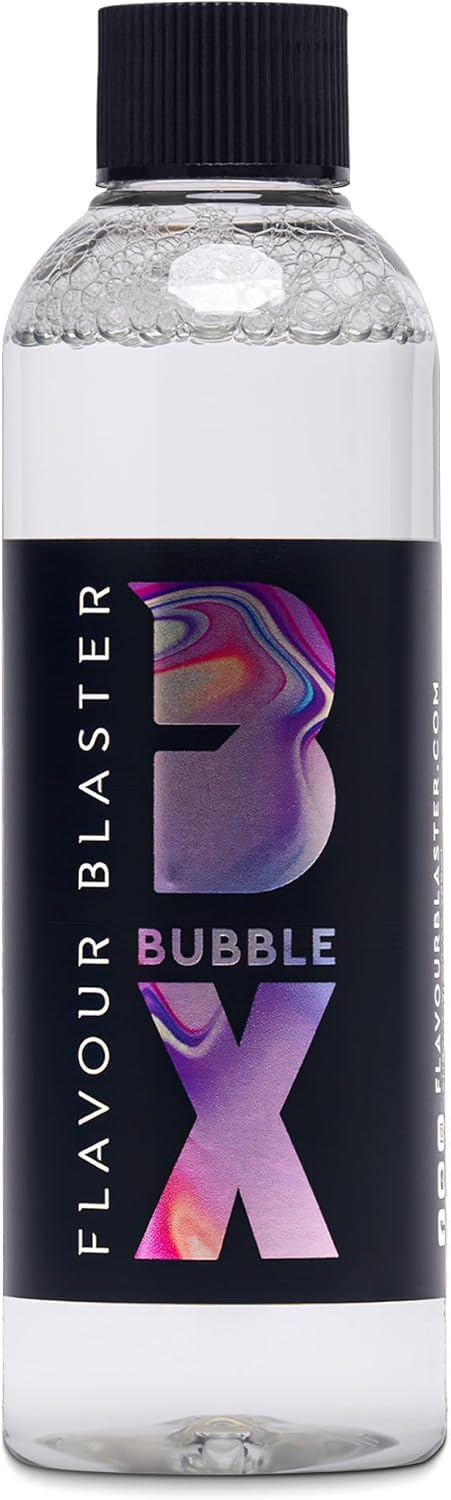 Bubble X Seifenblasen-Mischung (170 ml), speziell für Getränke und Cocktails, perfekt für Partys und