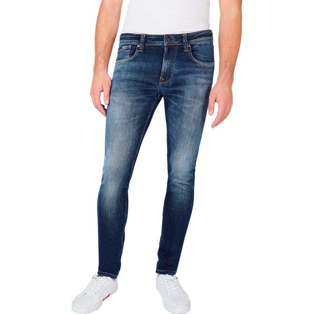 Pepe Jeans Herren Jeans Finsbury 31W / 34L Blue (Denim-dn7), 31W / 34L Blue (Denim-dn7)