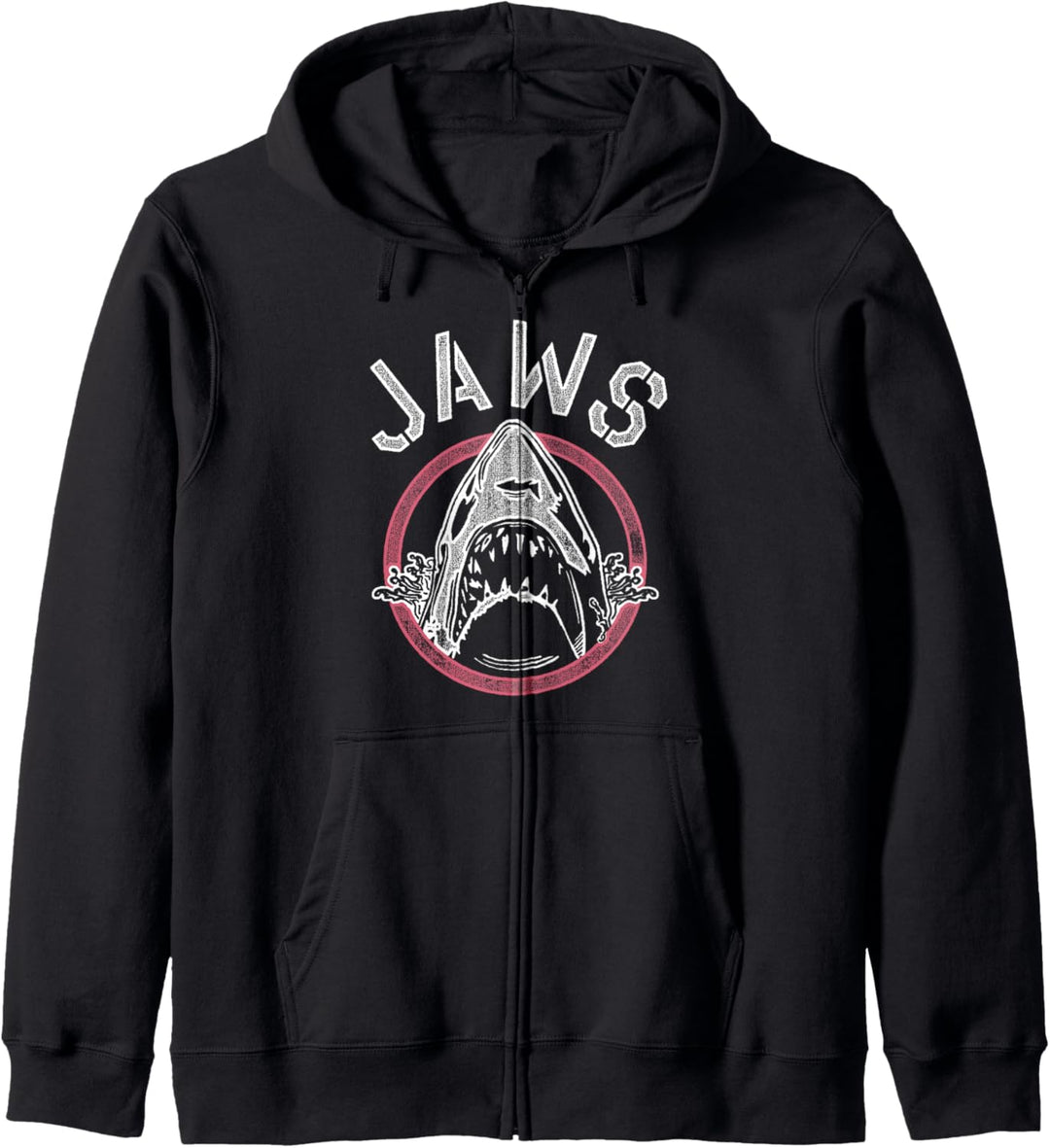 Jaws Stencil Logo Kapuzenjacke