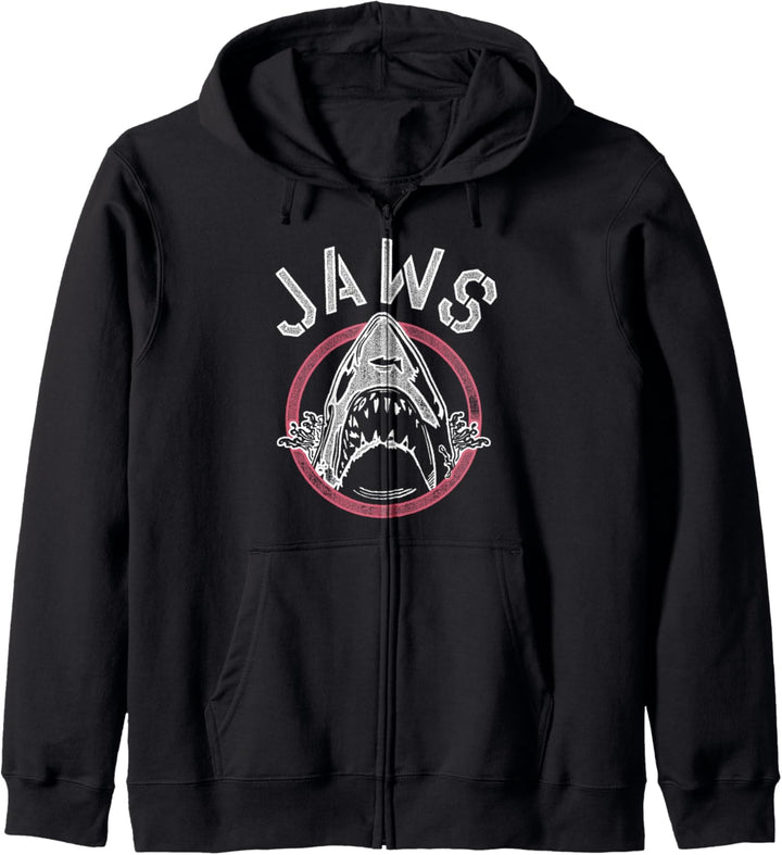 Jaws Stencil Logo Kapuzenjacke