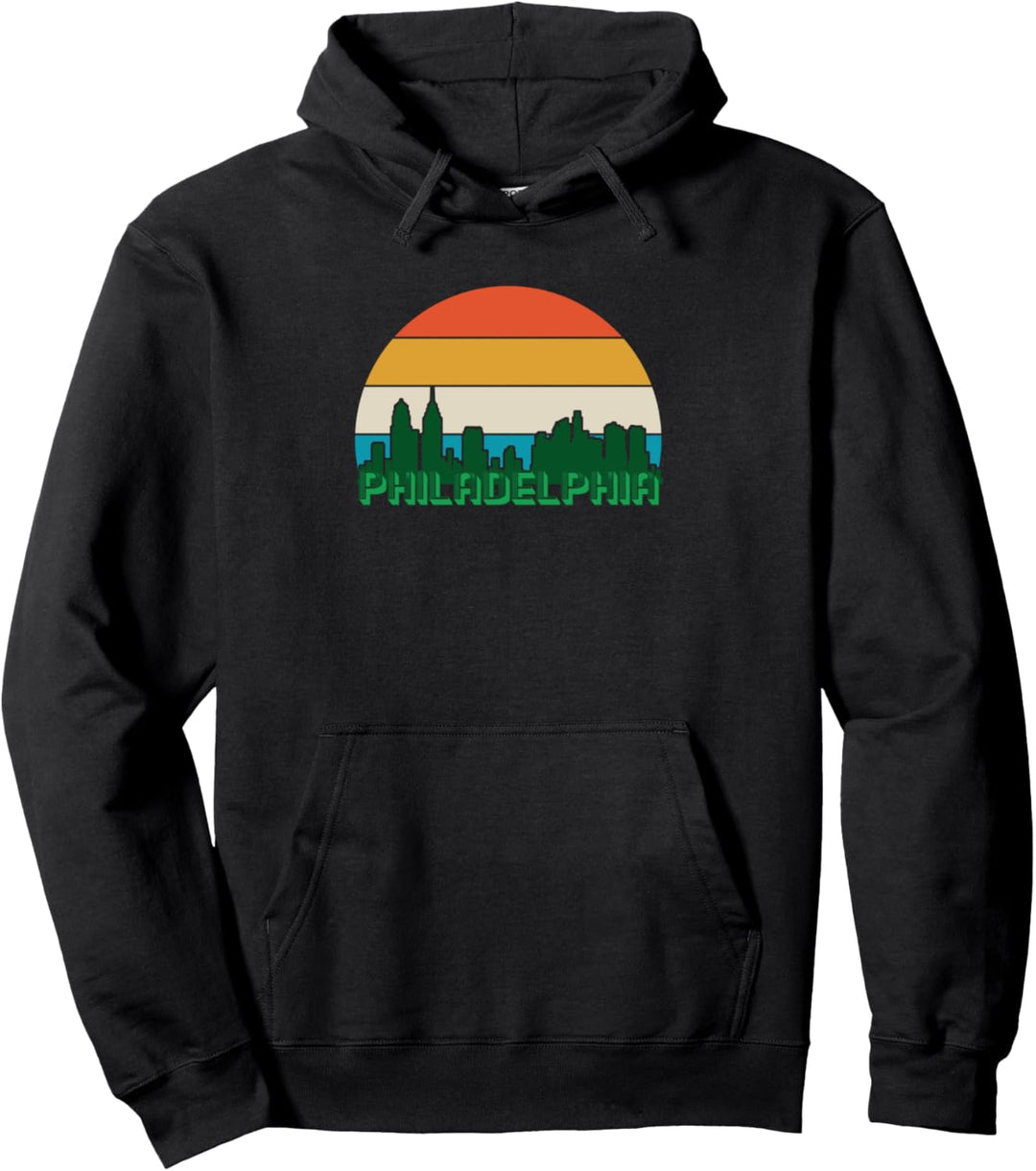 Besuchen Sie Philadelphia Souvenir Art Skyline Von Pullover Hoodie