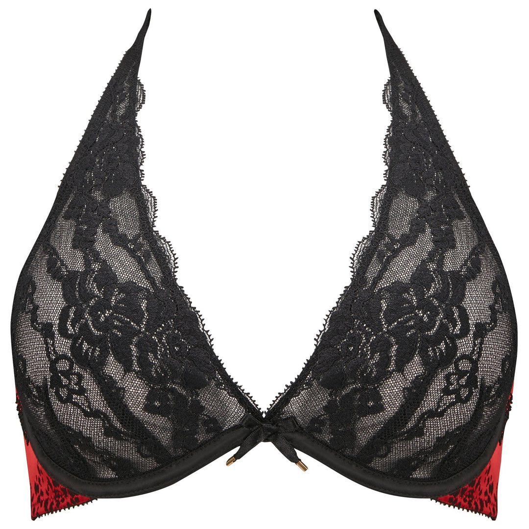 Chantelle BH schwarz/rot DE 70C (UK 32C)