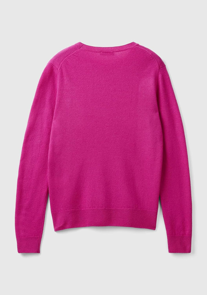 United Colors of Benetton Damen 1002d1k01 Pullover (1er Pack) XS Violett_cl, XS Violett_cl