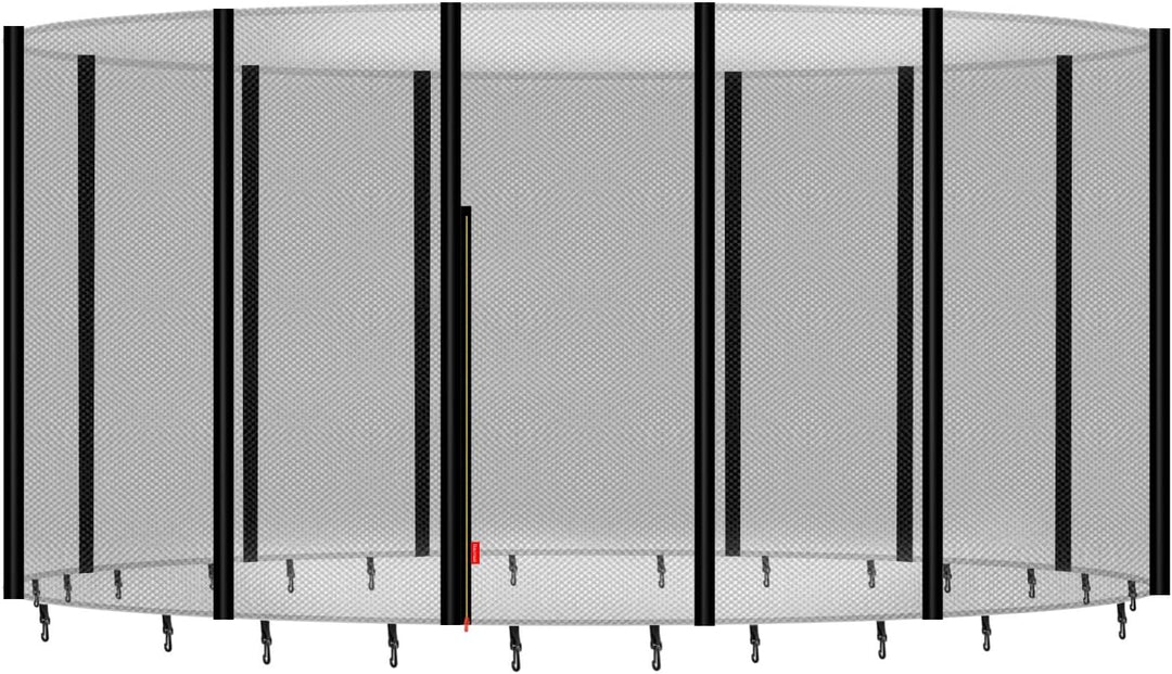 Baunsal® Trampolin Sicherheitsnetz Ø 457