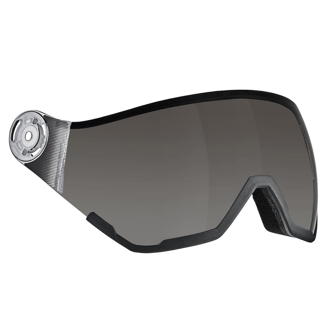 Black Crevice Ersatzvisier mit Vollschutz I Skihelm-Ersatzvisier Skihelm Modell: Vail I Anti-Fog-Bes