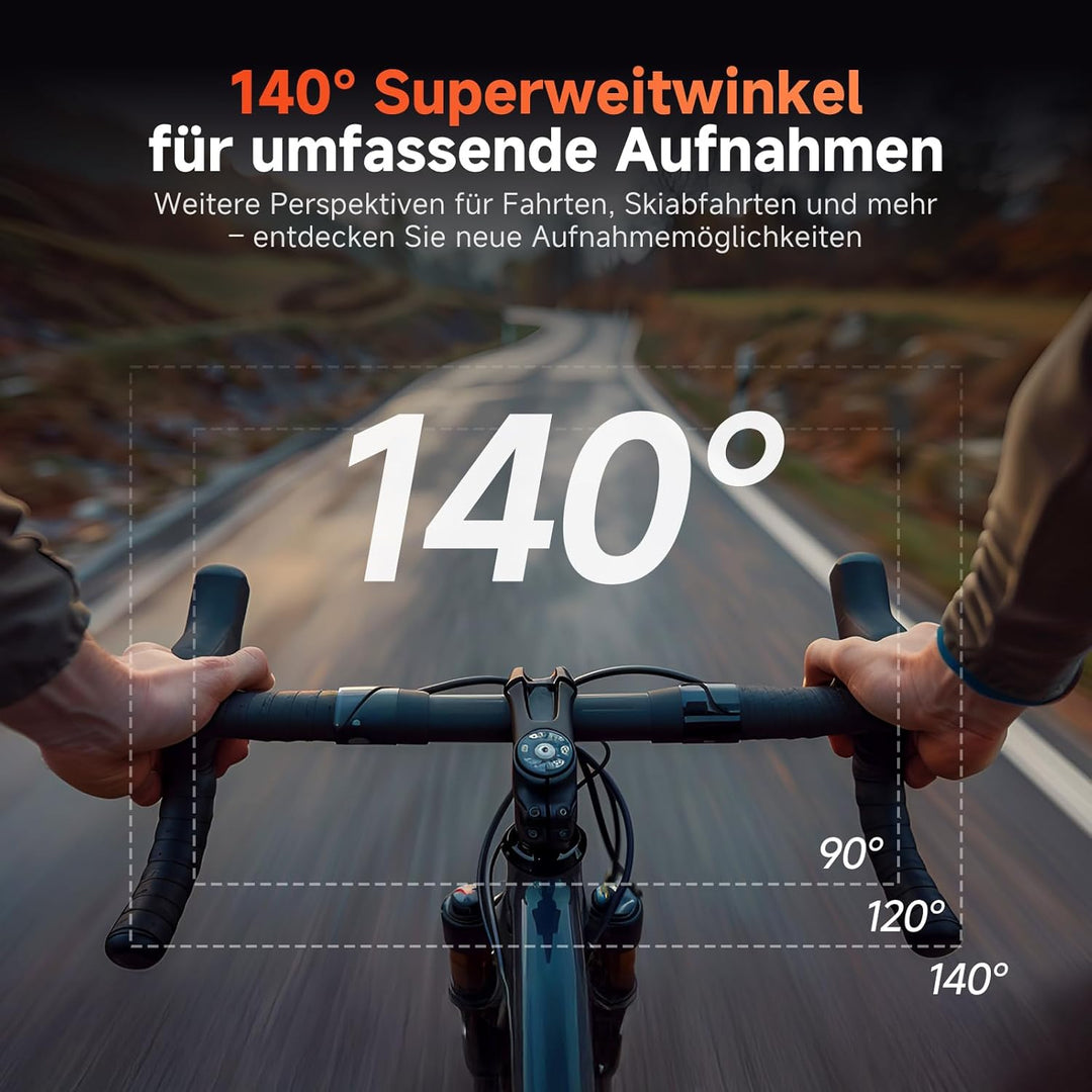 Rollei Actioncam 372 - Action-Camcorder mit Full HD Video Auflösung 1080/30 fps, bis 30 m wasserfest