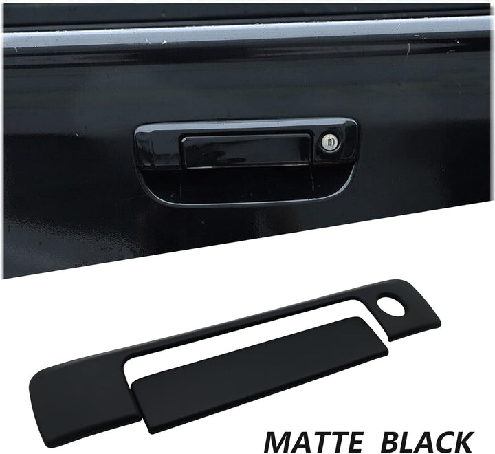 JHCHAN Heckklappenabdeckung Hintere Türgriffverkleidung für Ford Ranger Wildtrak T6 T7 T8 2012-2022